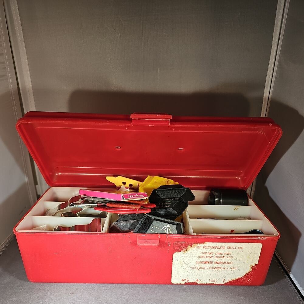 Vintage Tri-Chem Liquid Embroidery - Tubes, Plus Tool & Tips w/Carry Case